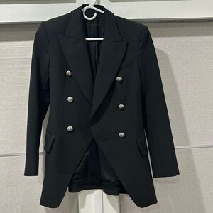 BALMAIN Double-breasted Wool Blazer